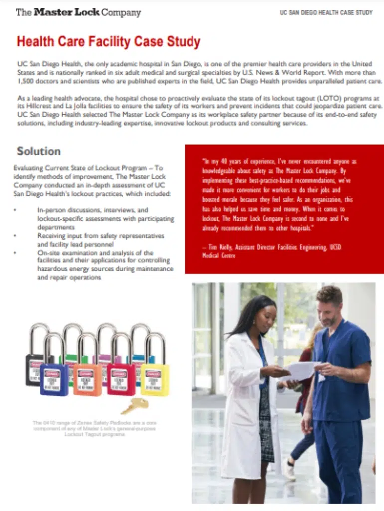 Health Care Facility Case Study
