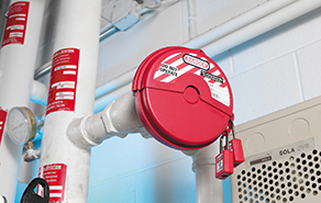 Rotating Gate Valve Lockout