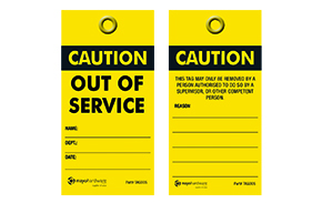 Out Of Service Tags
